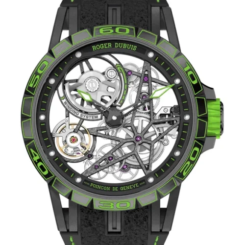 ROGER DUBUIS Excalibur Spider Pirelli Black DLC Titanium 45mm